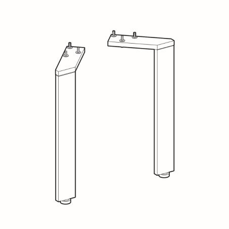 Kojelių komplektas Geberit, Acanto 281 mm