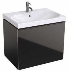 Spintelė praustuvui Geberit Acanto, 65 cm, Juoda 1