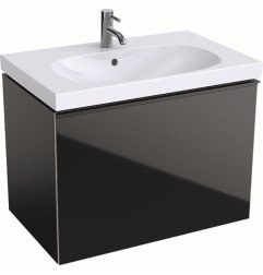 Spintelė praustuvui Geberit Acanto, 75 cm, Juoda 1