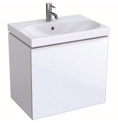 Spintelė praustuvui Geberit Acanto, 60 cm siauresnė, Balta 1