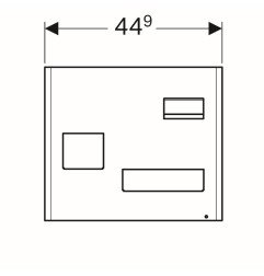 Magnetinė lenta su daiktadėžėmis Geberit, Balta/Lava 3