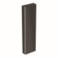 Ūkinė spintelė Geberit Acanto, šoninė, Juoda, su vienomis durelėmis