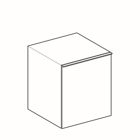 Ūkinė spintelė Geberit Acanto, apatinė, Smėlio pilkumo