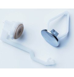 WC prileidimo mechanizmas CERSANIT, šoninio pajungimo 1/2" 3