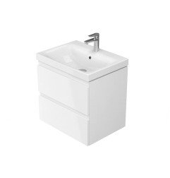 Vonios spintelė Cersanit, MODUO 60 su praustuvu, balta