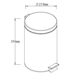 Šiukšliadėžė Multi, 12l. 4