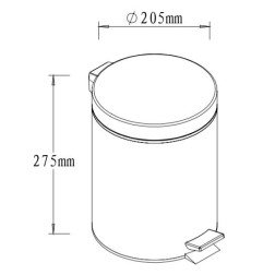 Šiukšliadėžė Multi, 5l. 3