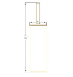 Vonios kambario aksesuaras Multi, WC šepetys 4