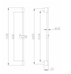 Dušo stovas Optima, OPS040 3