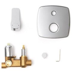 Potinkinis vonios maišytuvas Optima, Cube Way 3