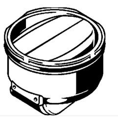 Uždoris trapui Viega Advantix d100, sausas