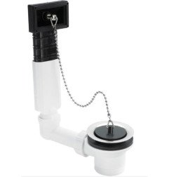 Plautuvės ventilis VIEGA su persipylimu 1