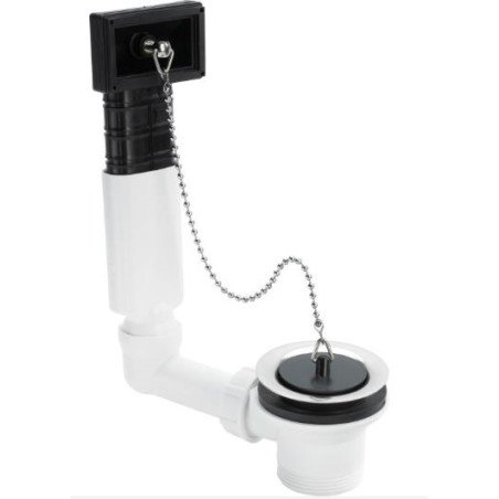 Plautuvės ventilis VIEGA su persipylimu 1