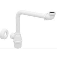 Praustuvo sifonas VIEGA, taupantis vietą, d32 1