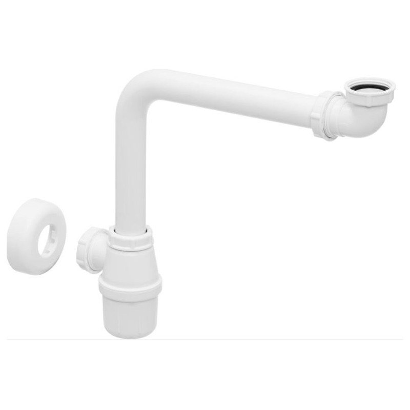 Praustuvo sifonas VIEGA, taupantis vietą, d32