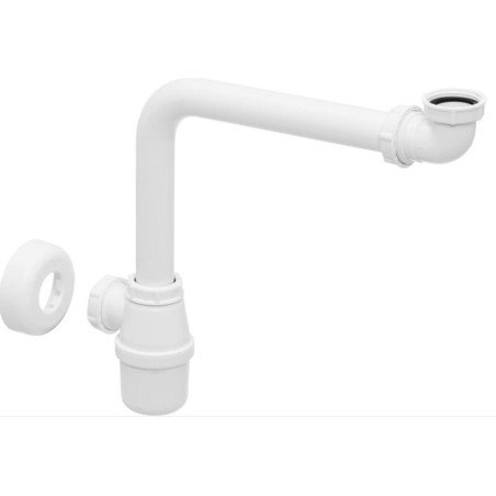 Praustuvo sifonas VIEGA, taupantis vietą, d32 1