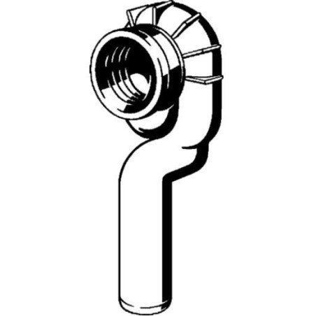 Sifonas pisuaro VIEGA, išbėgimas į grindis d50