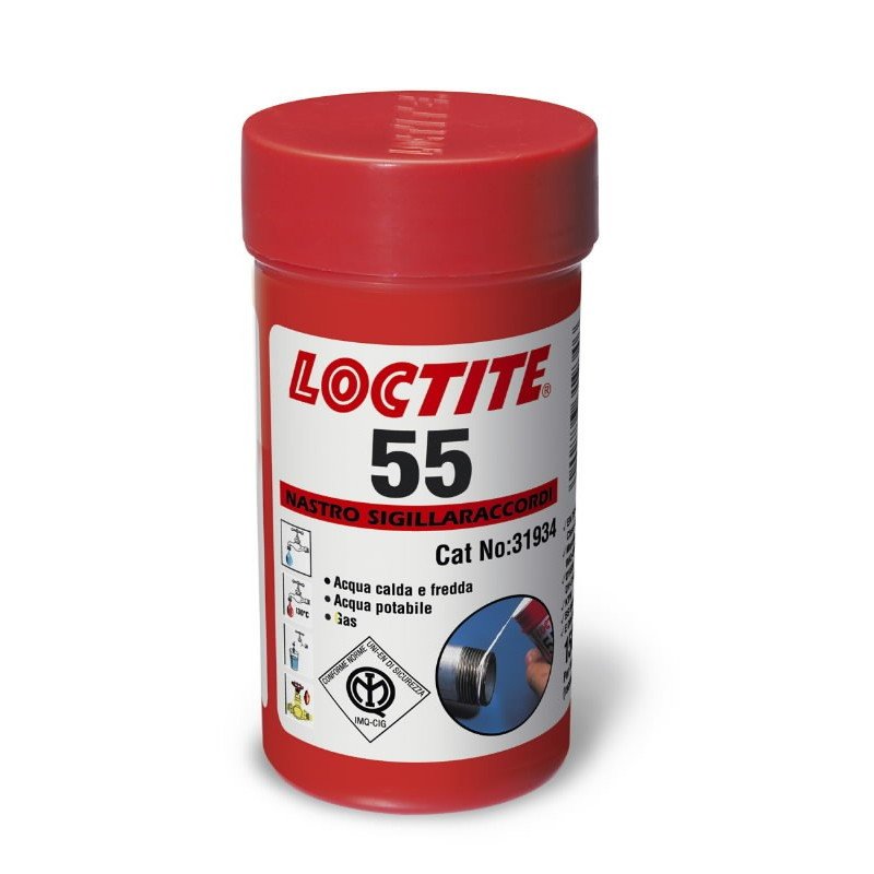 Sandarinimo siūlas LOCTITE 55, 50m.