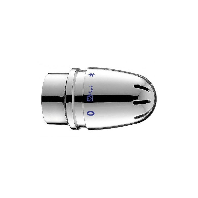 Termostatinė galva HERZ MINI, M30x1.5, chromo spalva