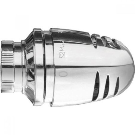 Termostatinė galva HERZ MINI DE LUXE, M28x1,5, chromo spalva 1