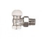 Termostatinis ventilis HERZ TS-90, M28, 1/4" vid, kvs 1.00 m3/h, kampinis