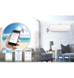 Sieninis oro kondicionierius LG, Dualcool R32 Wi-Fi su oro valymo funkcija, 2.5/3.3 6