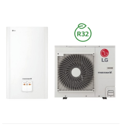 Šilumos siurblys Oras-Vanduo LG Therma V, Split, 7 kW Ø1