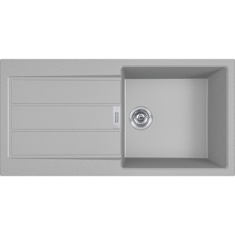 Tectonite plautuvė Franke, Sirius S2D 611-100, Urban Grey