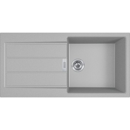 Tectonite plautuvė Franke, Sirius S2D 611-100, Urban Grey 1