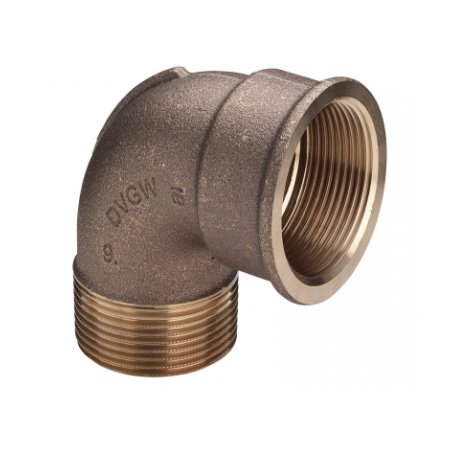 Bronzinė alkūnė VIEGA, d , 1/2'', 90*, vidus-išorė 1