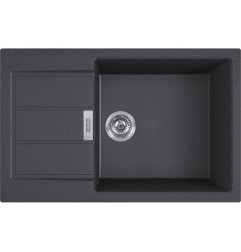 Tectonite plautuvė Franke, Sirius S2D 611-78 XL su užkemšamu ventiliumi, Carbon 1