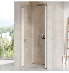 Varstomos dušo durys Ravak Chrome, CSD1-90, balta+stiklas Transparent 1