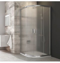 Pusapvalė dušo kabina Ravak Blix, BLCP4-80, blizgi+stiklas Grape 1