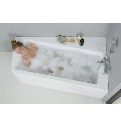 Asimetrinė vonia Ravak 10°, 170x100, kairinė 3
