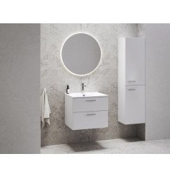 Aukšta spintelė Ravak SB Chrome II 390, L balta, rankena 152 mm, chrom 3