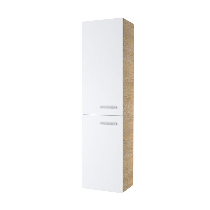 Aukšta spintelė Ravak SB Chrome II 390, L cappuccino/balta