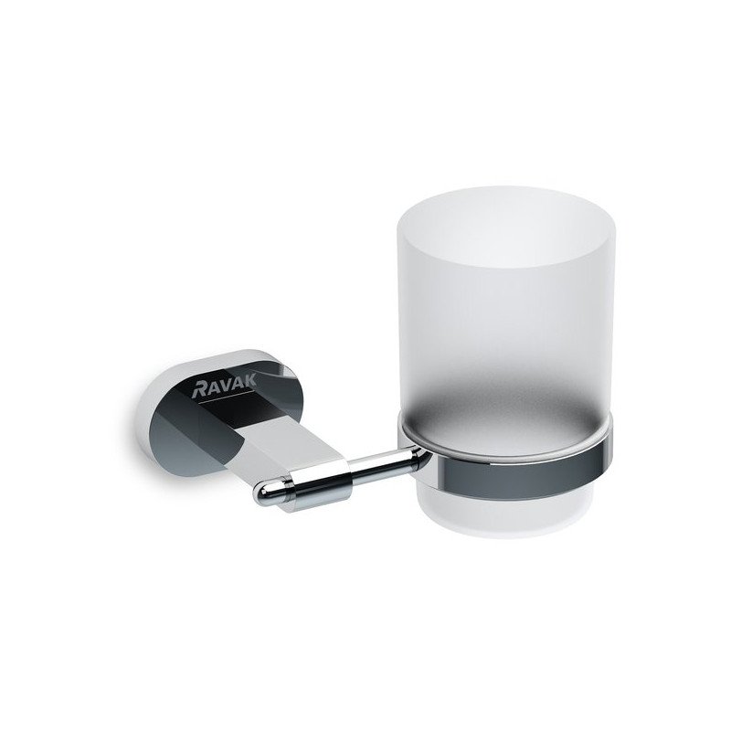 Laikiklis Ravak Chrome, CR 210.00 su stikline