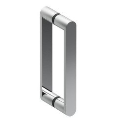 Sulenkiamos dušo durys Ravak Blix, BLDZ2-80 bright alu+Transparent