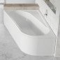 Asimetrinė vonia Ravak Chrome, 170x105, kairinė Asimetrinė vonia Ravak Chrome, 170x105, kairinė