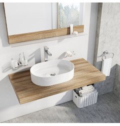 Keraminis pastatomas praustuvas Ravak Ceramic, Slim O 55 cm 3