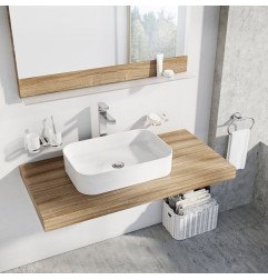 Keraminis pastatomas praustuvas Ravak Ceramic, Slim R 55 cm 3