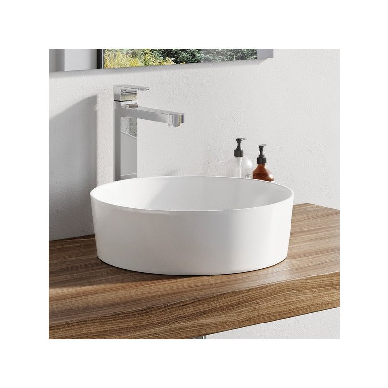 Keraminis pastatomas praustuvas Ravak Uni, 40 cm