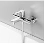 Sieninis vonios maišytuvas Ravak Puri, PU 022.00/150 chromas