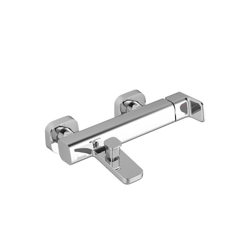 Sieninis vonios maišytuvas Ravak 10° Free, TD F 022.00/150 chromas