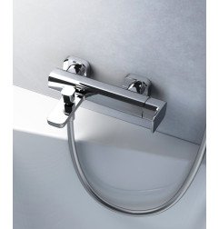 Sieninis vonios maišytuvas Ravak 10° Free, TD F 022.00/150 chromas 4