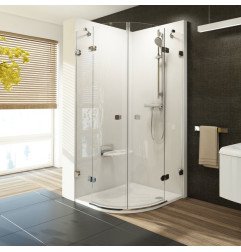 Montavimo rinkinys dušo kabinoms ir sienelėms Ravak Brilliant ir Walk-In, B SET, BSRV4, BSKK4-80, 90 chromas