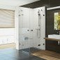 Montavimo rinkinys dušo kabinoms ir sienelėms Ravak Brilliant ir Walk-In, B SET, BSRV4, BSKK4-80, 90 chromas