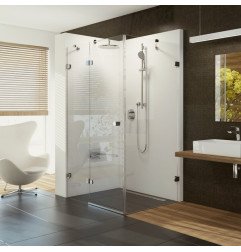 Montavimo rinkinys dušo kabinoms ir sienelėms Ravak Brilliant ir Walk-In, B SET, BSDPS-R 80, 90 chromas