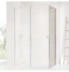 Stacionari sienelė Ravak Chrome, CPS-80, blizgi+stiklas Transparent 1