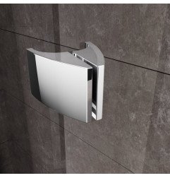 Varstomos dušo durys Ravak Pivot, PDOP2-120, juoda+Transparent 3